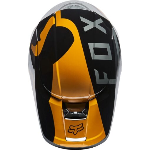 CASCA V1 SKEW HELMET, ECE [BLK/GLD] - mtmoto