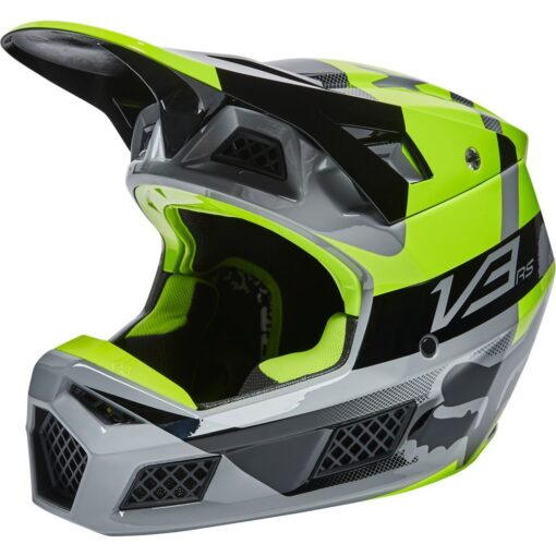 CASCA V3 RS RIET HELMET, ECE [FLO YLW] - mtmoto