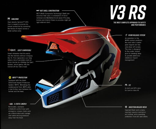 CASCA V3 RS WIRED HELMET [FLO ORG]: Marime - XL - mtmoto
