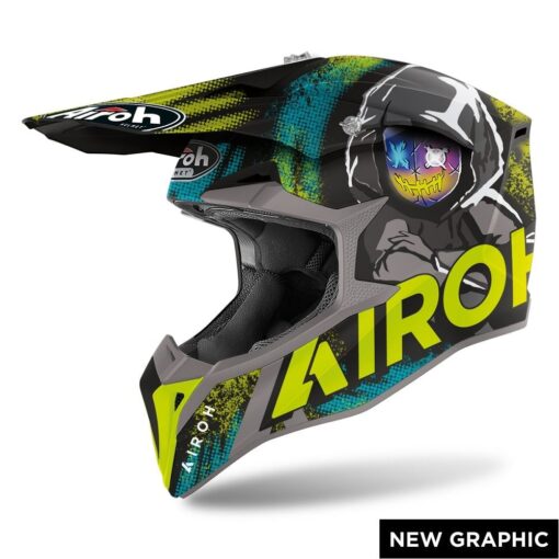 CASCA WRAAP ALIEN YELLOW MATT - mtmoto