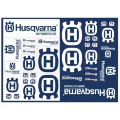 Sticker sheet Husqvarna