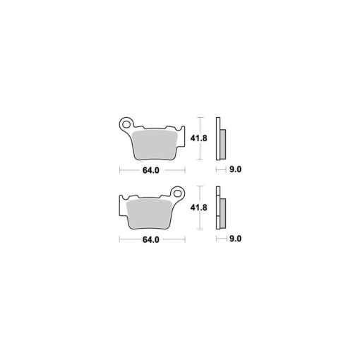 Set placute frana KTM Motomaster Nitro - mtmoto