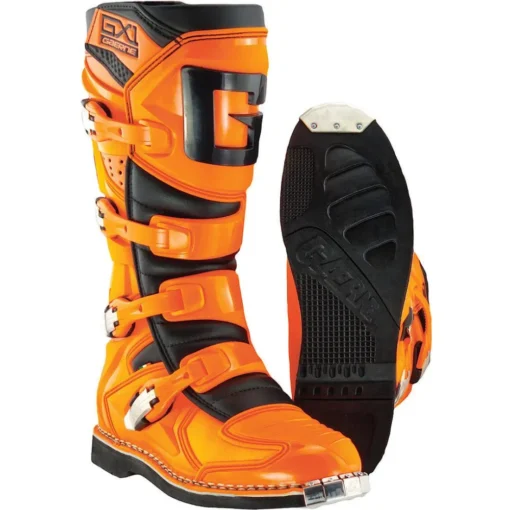 Cizme moto Gaerne GX-1 Portocaliu/ Negru - mtmoto