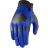 Manusi moto ICON Hooligan Blue