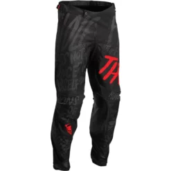 Pantaloni moto offroad PULS CNTSHP BK/RD