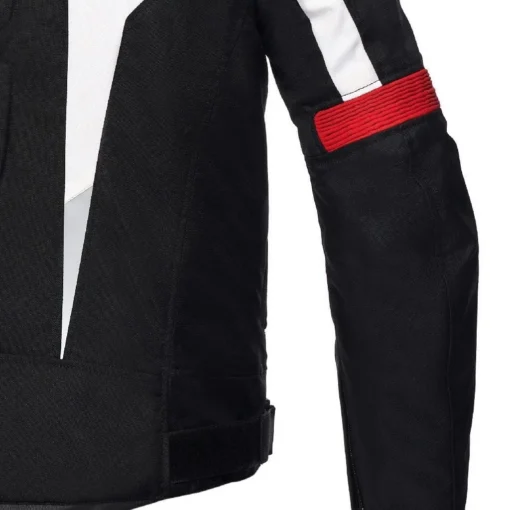 Geaca moto SPYKE CORSA GT-R, negru/ alb