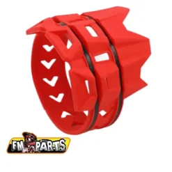Protectie evacuare finala FM-Parts, rosu