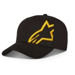 Sapca CORP SNAP 2 ALPINESTARS negru/auriu