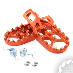 Scarite moto aluminiu KTM/Husqvarna 2024 Carapaks, portocaliu