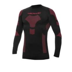Bluza Termo ADRENALINE FROST negru/rosu