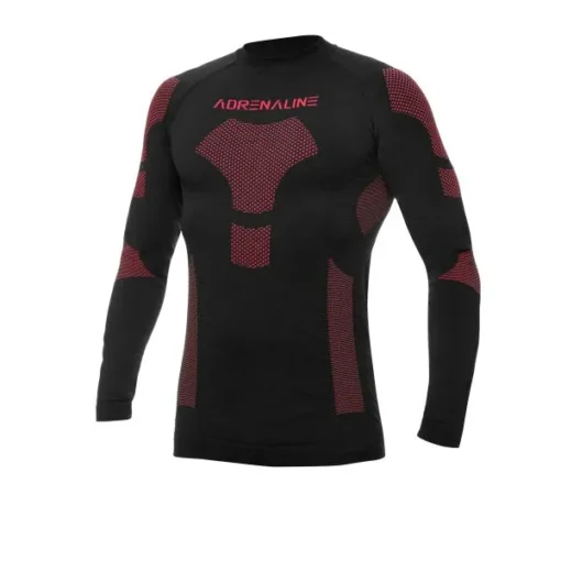 Bluza Termo ADRENALINE FROST negru/rosu