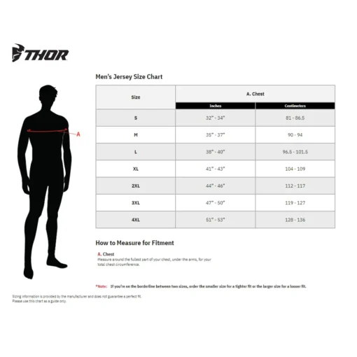 Bluza moto Off Road Thor Sector Checker Jersey gri - acid - mtmoto