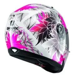 Casca integrala Shark RIDILL 1.2 NELUM culoare alb/negru/roz