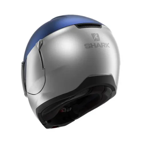 Casca rabatabila SHARK EVOJET DUAL mat/albastru/gri - mtmoto