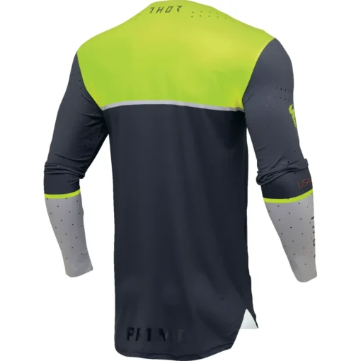 Bluza moto Off Road Thor Prime Ace Jersey, albastru – gri - mtmoto
