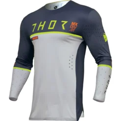 Bluza moto Off Road Thor Prime Ace Jersey, albastru – gri
