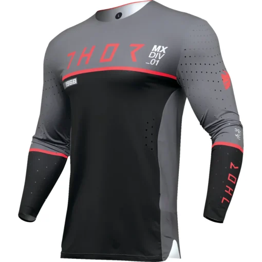 Bluza moto Off Road Thor Prime Ace Jersey, negru - gri