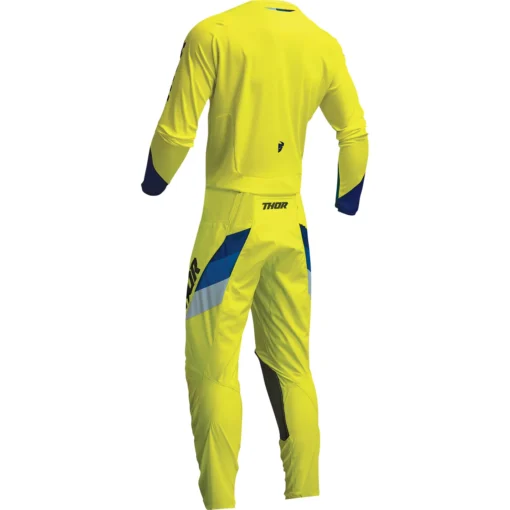 Bluza moto Off Road Thor Pulse Tactic Jersey, copii, galben acid
