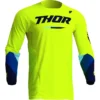 Bluza moto Off Road Thor Pulse Tactic Jersey, copii, galben acid