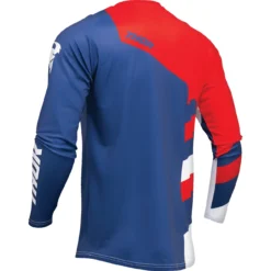 Bluza moto Off Road Thor Sector Checker Jersey albastru -rosu