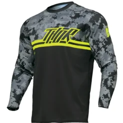 Bluza moto Off Road Thor Sector DIGI Jersey, copii, negru -gri