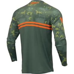 Bluza moto Off Road Thor Sector DIGI Jersey, copii, verde