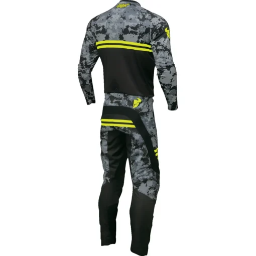 Bluza moto Off Road Thor Sector DIGI Jersey negru -camuflaj