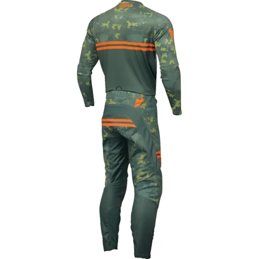 Bluza moto Off Road Thor Sector DIGI Jersey verde - camuflaj - mtmoto