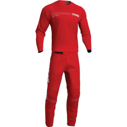 Bluza moto Off Road Thor Sector Minimal Jersey, copii, rosu