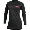 Bluza moto Off Road Thor Sector Minimal Jersey, femei, negru -roz