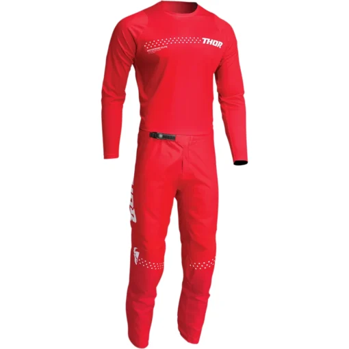 Bluza moto Off Road Thor Sector Minimal Jersey rosu