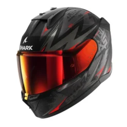 Casca SHARK D-SKWAL 3 BLAST-R MAT negru - rosu - mat - gri