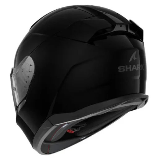 Casca moto SHARK D-SKWAL 3 BLANK negru lucios