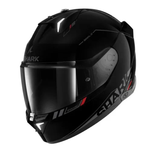 Casca moto SHARK SKWAL i3 BLANK SP negru lucios