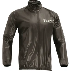 Geaca ploaie moto THOR, negru