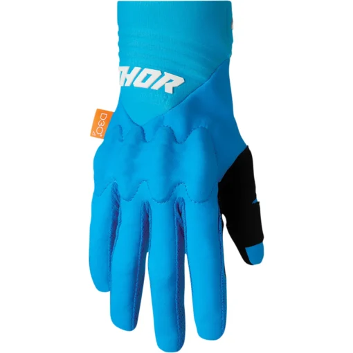 Manusi offroad Thor Rebound albastru - alb
