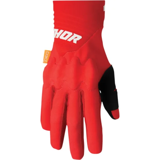 Manusi offroad Thor Rebound, rosu - alb