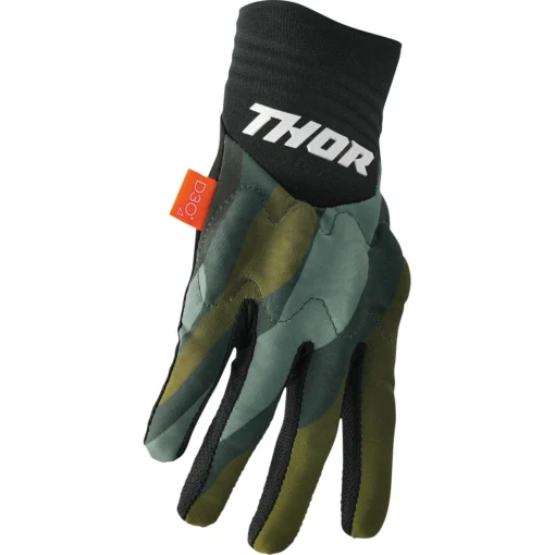 Manusi offroad Thor Rebound verde - negru - mtmoto