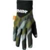 Manusi offroad Thor Rebound verde - negru
