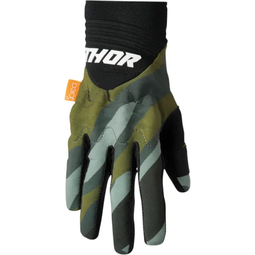 Manusi offroad Thor Rebound verde - negru