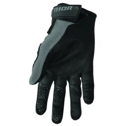 Manusi offroad Thor Sector, copii, gri – alb