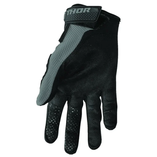 Manusi offroad Thor Sector, copii, gri – alb