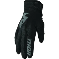 Manusi offroad Thor Sector, copii, negru – gri