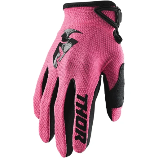 Manusi offroad Thor Sector, femei, roz – negru