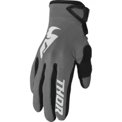 Manusi offroad Thor Sector, gri – alb