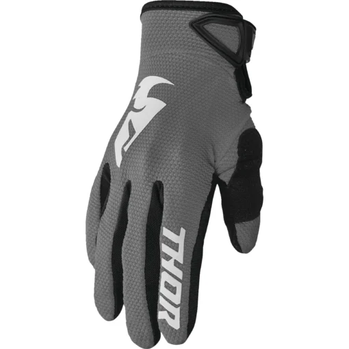 Manusi offroad Thor Sector, gri – alb