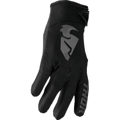 Manusi offroad Thor Sector, negru – gri
