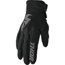 Manusi offroad Thor Sector, negru – gri