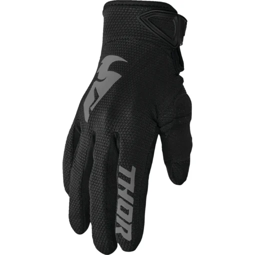Manusi offroad Thor Sector, negru – gri