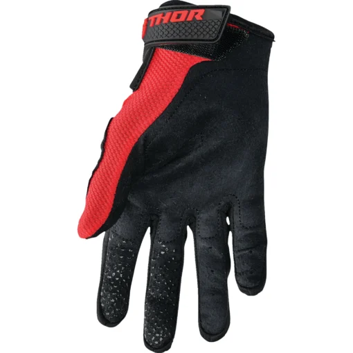 Manusi offroad Thor Sector, rosu – alb